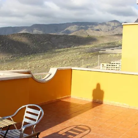 With A Serene Ocean And Mountain View Daire Costa Adeje